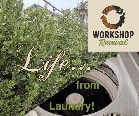 Life... From Laundry! DIY grey water filter